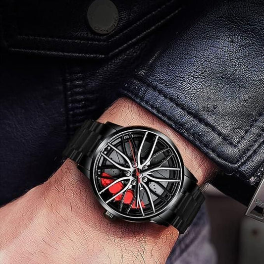 Stereoscopic Car Wheel Watch (Accessories For Men's)